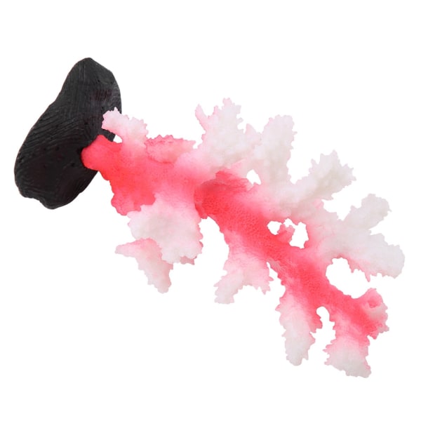 Lysende korall anemone akvarium silikon simuleringsanlegg fiskebolle landskapsornament rød