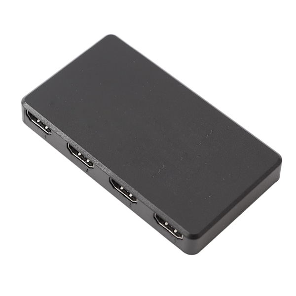 4K HD Multimedia Interface Splitter 1x4 1 ingång 4 utgångar HD Multimedia Interface Förlängare för PC Projektorer Svart