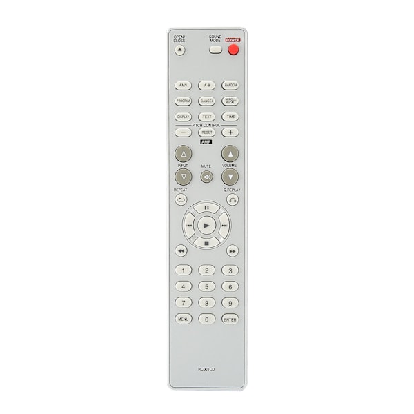Ersättningsfjärrkontroll Ingen programmering krävs Ersättningsfjärrkontroll för Marantz RC001CD