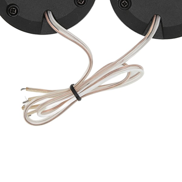 2 st Bil Diskanthögtalare 98dB 1000W Dome Interiör Stereo Ljud Högtalare för Ljudsystem Silver