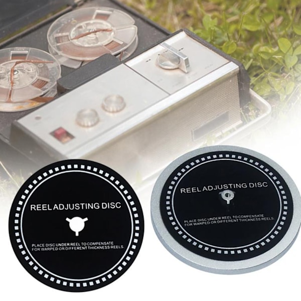 2 st Nab HUB Adapter Spacer 82mm Diameter Ersättnings Silikon Spole Justeringsskiva för Revox Studer Revox för Teac Rullbandspelare