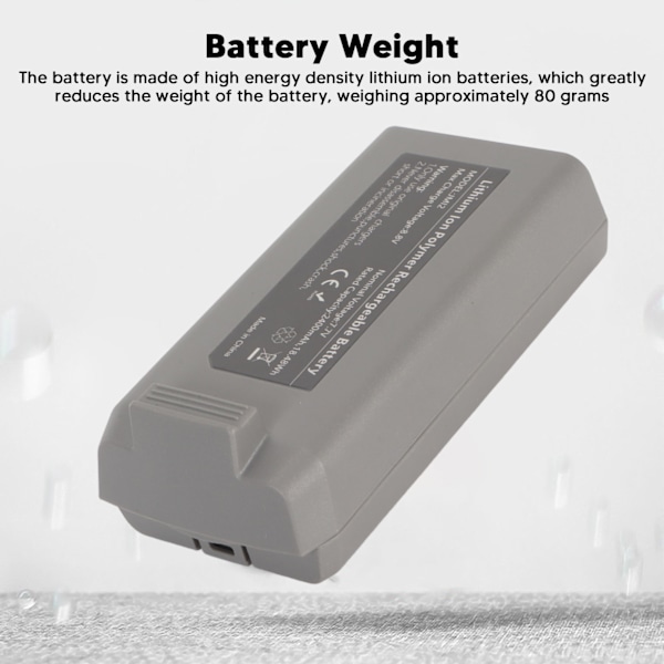 3st RC Drönarbatteri 7.7V 2400mAh Fjärrkontroll UAV Backup Batteri för DJI Mavic Mini 2 för Mini 2 SE för Mini SE