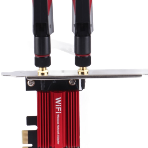 7260AC Pro PCIE WiFi-kort 1200Mbps 2.4G 5G Dual Band BT4.0 PCIE Trådlöst Nätverkskort med 2 10dBi Förstärkning för Windows 7 8 10 11