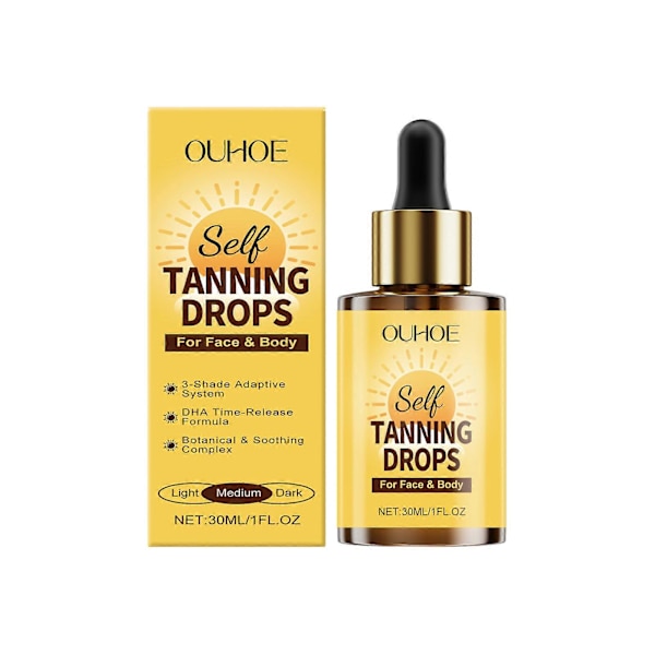 Selvbrunende serum, 2 stk.