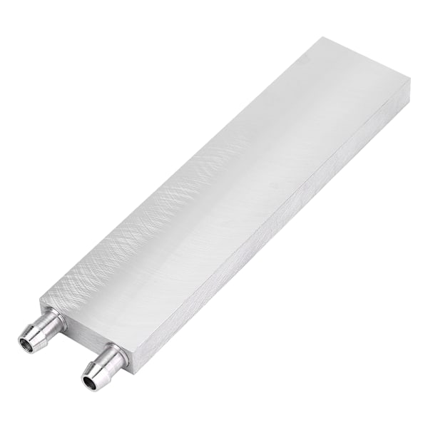 Aluminium CPU Radiator Vattenkylningsblock Flytande Vattenkylare Kylfläns 40*160*12mm