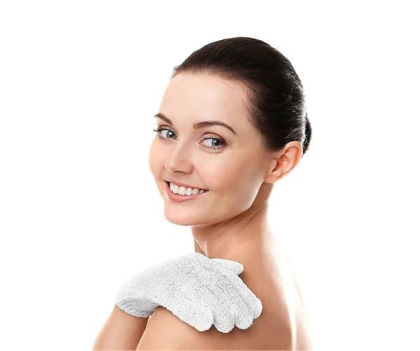 2026NewLinda Exfolierande badhandskar, 4-pack