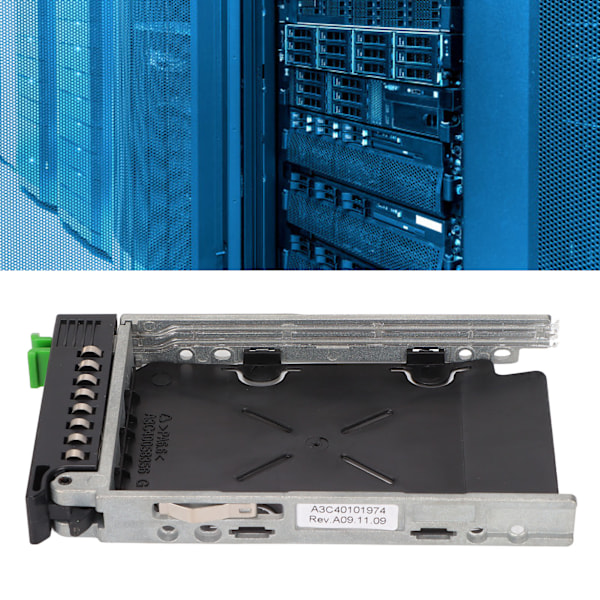 Hårddiskfack 2.5in Silver Svart SAS SATA HDD-fack Caddy för Fujitsu för Primergy RX600 RX300 RX90