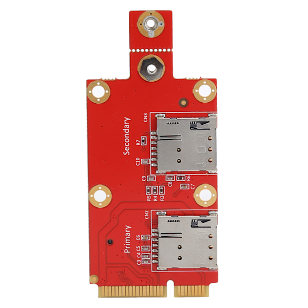 M.2 till Mini PCIE Adapter Konverter Dubbel NANO SIM-kortplats med M2 Skruvmejselsats