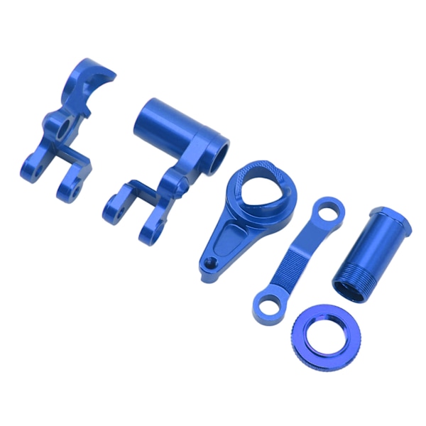 Styrservo Saver Aluminiumlegering Stabil Smidig Drift RC Styrningsenhet för TRAXXAS SLASH 1/10 RC Bil Blå