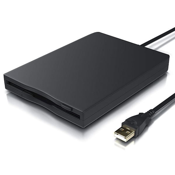 Extern USB-diskettstation, extern mobil diskettstation 3,5-tums datordiskettstation 1,44m USB FDD