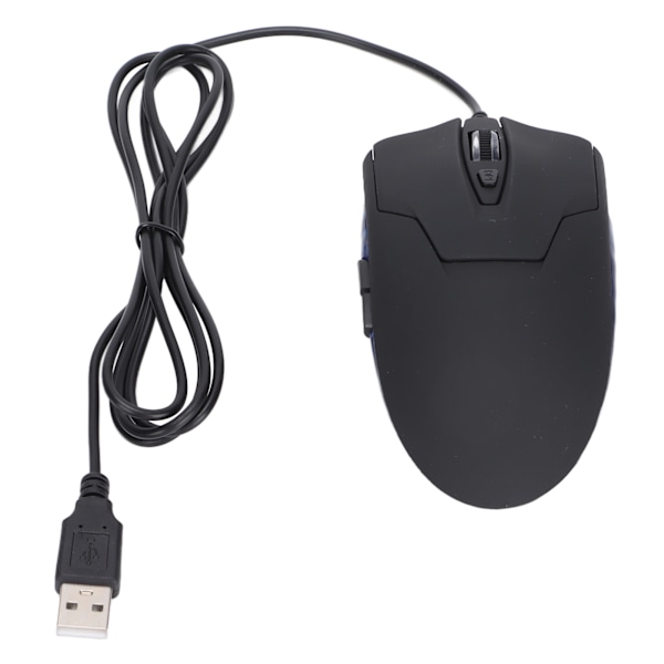 Gamingmus Justerbar 800 1200 1600 2400DPI Kraftfull Prestanda Ergonomisk Design Bekväm Användning PC Gaming Möss