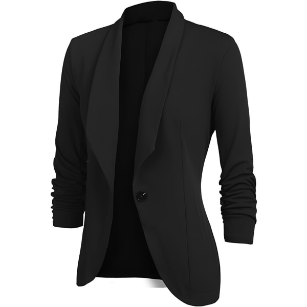 1 STK jakkesæt--sort black 3XL