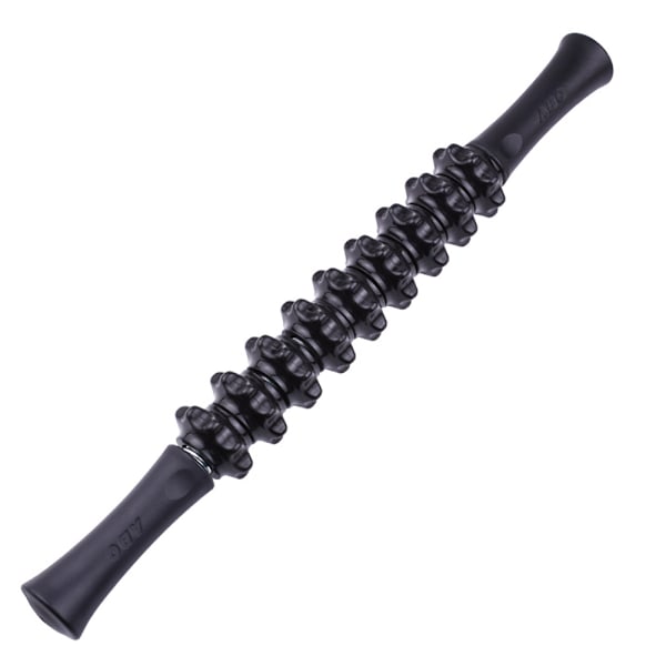 Hierontalaite Fascia Roller, Handheld Deep Tissue Hierontapuikkotyökalut, Selluliittihieronta, Manuaalinen lihasten irrotusrullahierontalaite, Hierontalaite black