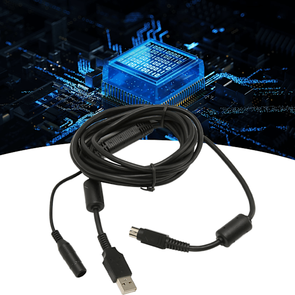 Camera Link-kabel Professionell 2 i 1 Plug and Play Strömkabel Datakabel för Logitech CC2900e 3500e 2900ep 3000e 3m