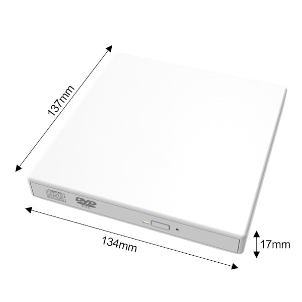 Extern USB optisk enhet DVD optisk enhet notebook stationär allt-i-ett universal CD-brännare mobil optisk enhet