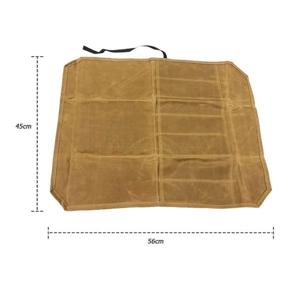 Canvas Knife Roll Bag - Knife Storage Khaki Khaki 212