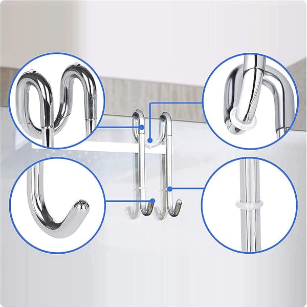 Shower Wall Hooks, 2-pack Bathroom Shower Screen - Very