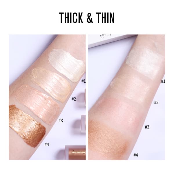 Lakerain highlighter för kropp, hudton, ögonskugga och ansikte #1