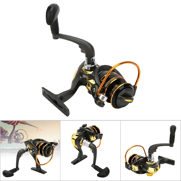 Metal Spinning Fishing Reel Fish Bait High Speed Casting Wheel with Rubber HandleJS1000