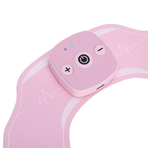 Trådlös EMS höfttränare fjärrkontroll smart skinklyftande massageapparat rosa