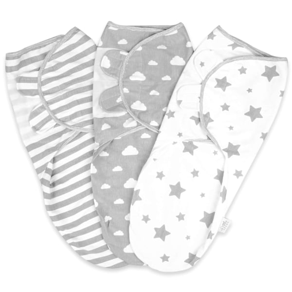 Swaddle Sanctuary, Lättanvänd Sovpåse för Spädbarn Säkerställer Lugna Nätter, Andningsbar Ekologisk Bomull För Komfort Året Runt, Justerbar Design