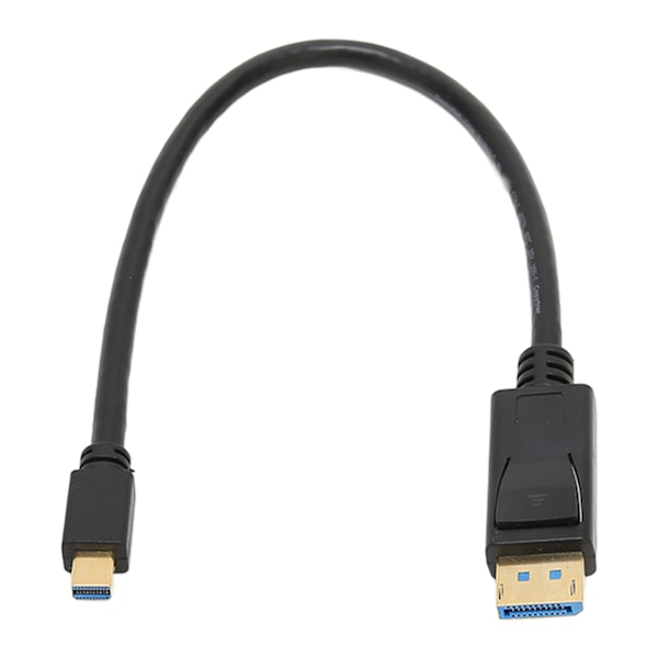 Mini DP till DisplayPort 8K Kabel 8K 60HZ 4K 144HZ 2K 165Hz 32.4Gbps Dubbelriktad Överföring 30cm Mini DP till DP Kabel