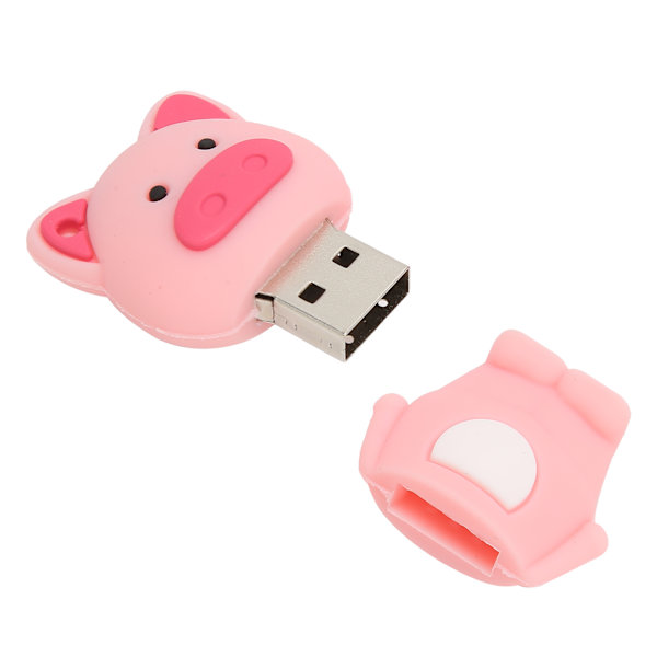 Tecknad Djurformad USB-sticka Hemmakontor Härlig USB-minne för Datalagring
