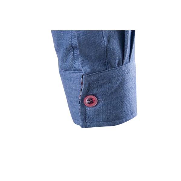 1stk - dongeriskjorte - lyseblå light blue L
