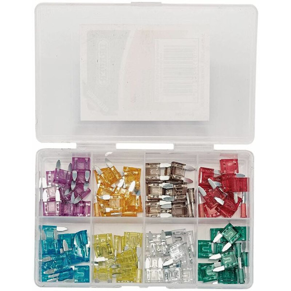 Draper Mini bil-plug-in sikringssortiment (100 deler) (24311)