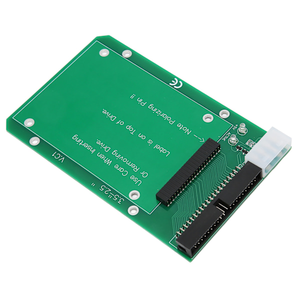 2,5 tum till 3,5 tum SATA HDD SDD 44Pin IDE Konverteringskort Säker Överföring PCB Hårddisk Adapterkort Konverterare för PC
