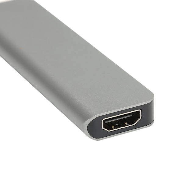 USB C Hub 5 i 1 5Gbps Överföring Typ C till Ljud PD Port Expander för Mus Tangentbord