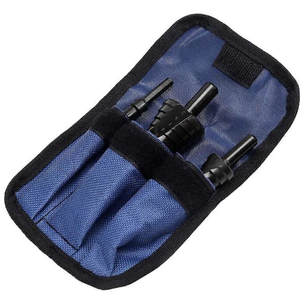 3 Pcs. Step Drill Bit for Metal, 4-12 mm 4-20 mm 4-32 mm Spiral Flute Unibit Step Drill, Coated Univer