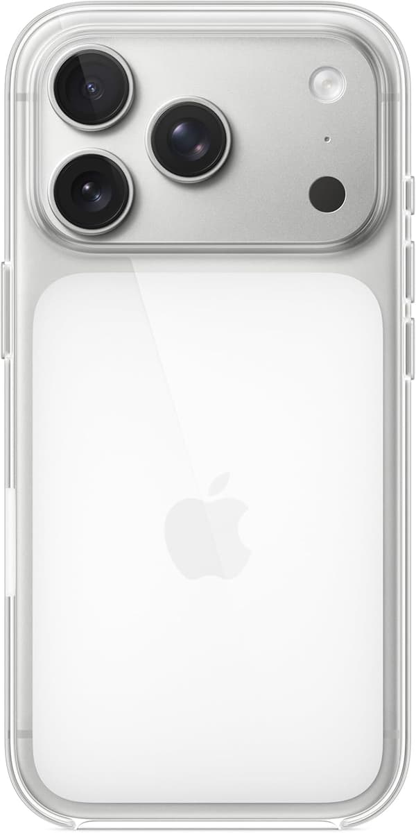 Apple iPhone 17 Pro Clear Case with MagSafe and Camera Control: Lightweight Phone Case, Compatible with Wireless Charging