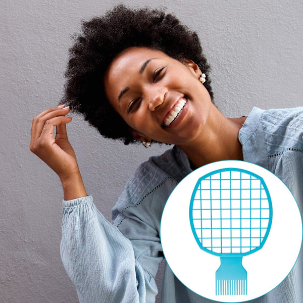 Bemästra Din Stil, Uppgraderad Hårborste För Lockar Pålitligt Material Twist Combs, Perfekt Handflatestorlek Lätt Att Rengöra Verktyg För Naturliga Lockiga Frisyrer