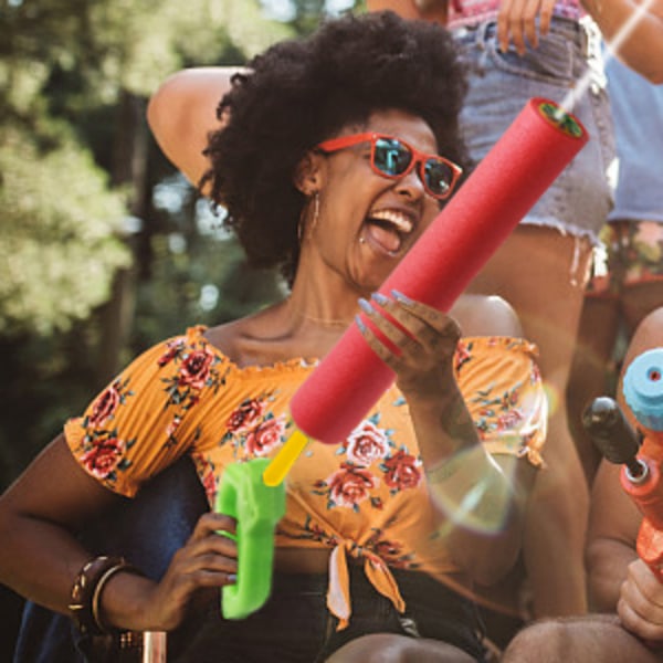 Sommar Simning Strand Utomhusleksaker, Kamplek Perfekt För Högkvalitativa Super Foam Soakers Blaster Vattenpistoler, Poolnudlar Leksak