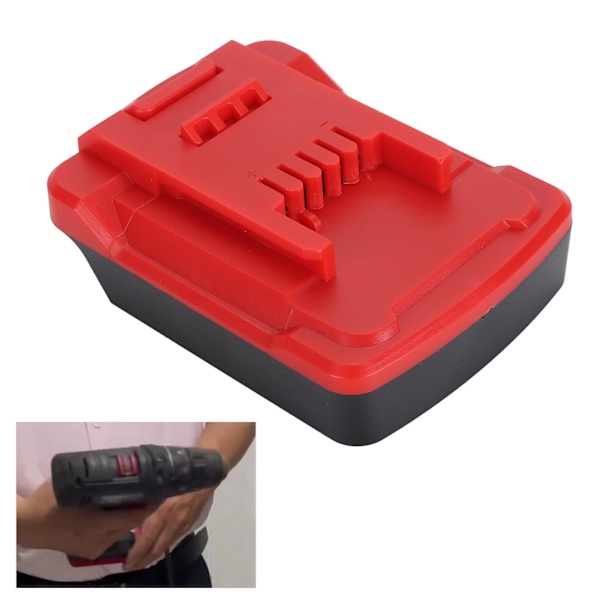 Batteriadapter Stabil Säker Portabel 18V Batteri till för Einhell Elverktygs Batteriomvandlare