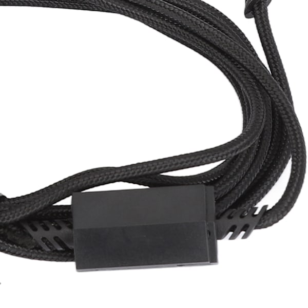 Spelkabel Hörlursljudkabel Ersättningskabel med Tyst Kontrollbrytare för Logitech för ASTRO A10 A40 A40 TR Svart