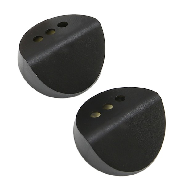 2 STK 380W Mini Dome Diskant Rund Svart Bilhögtalare Stick On Flush Mount Universal Modifiering