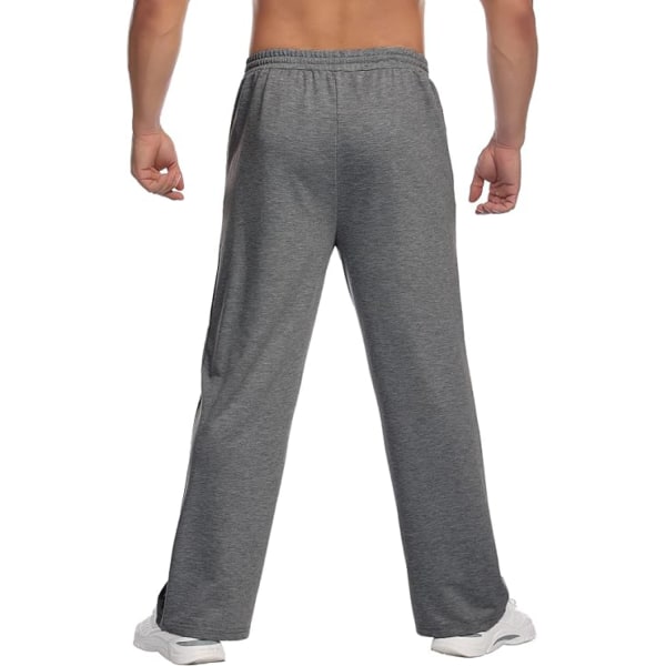 1PCS straight trousers--grey