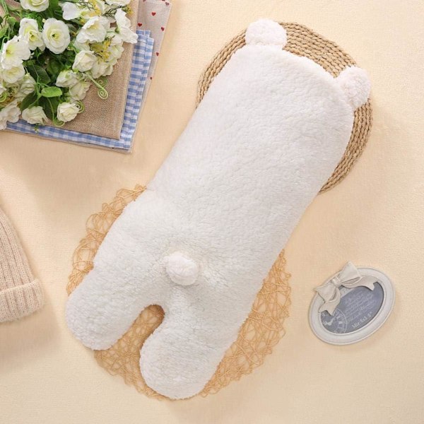 Mångsidig Baby Filt, Ultra Varm Sherpa Fleece för Vintermys, Design med Delade Ben för Aktiva Bebisar, Justerbara Kardborreband,