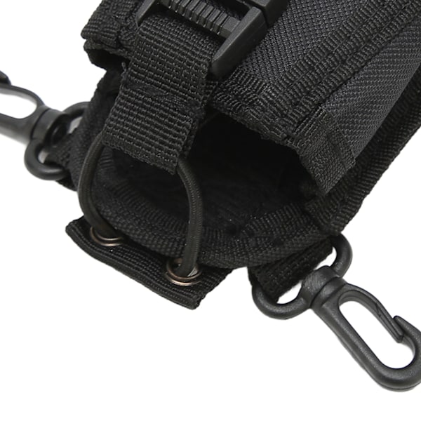 Walkie Talkie Hållare Lättvikt Bärbar Universal Nylon Radiofodral Väska för 2-vägsradio MSC 20B