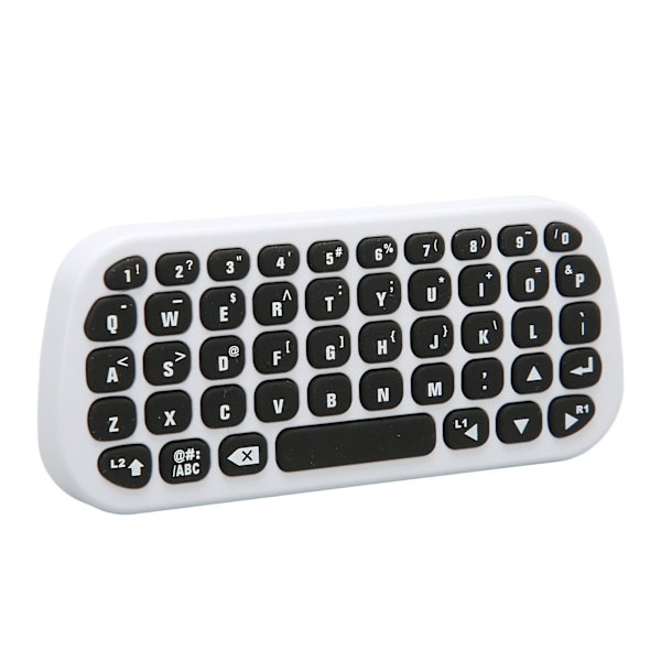 Kontroller Tangentbord Professionell Chatt Röst Trådlöst Bluetooth Kontroller Knappsats med Klämhållare för PS5 Kontroller