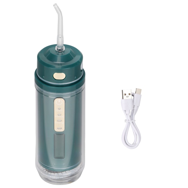 Vattentråds-tandrengörare Portabel 3 Lägen Munstycke med Avtagbar 140ml / 4.7oz Vattentank