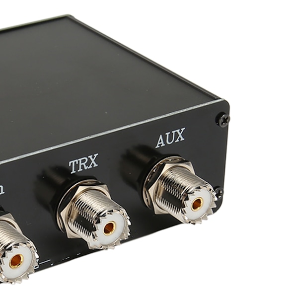 QRM Eliminator Box 3P X Fas 1.8‑30 MHz HF-band PTT-kontroll Aluminiumlegering Justerbar Signalutsläckare med Ratt
