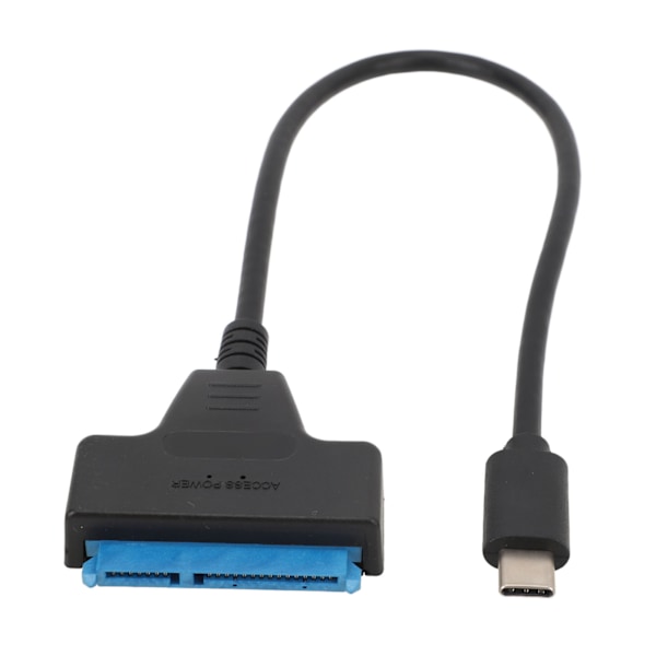 SATA till USB 3.1 Typ C Adapterkabel Stöd UASP 6Gbps Hårddisk Konverteringskabel för 2.5 Tum HDD SSD