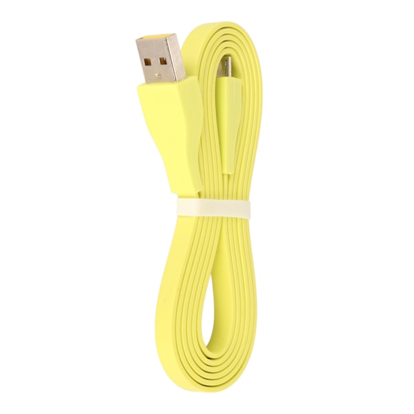 Ersättnings USB-laddningskabel Slitstark sladd för Logitech UE Wonderboom för UE Boom för Megaboom för Mega Boom 1,2m Fluorescerande Gul