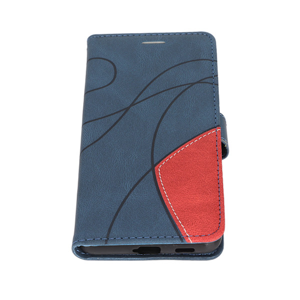 Telefonplånboksfodral PU Läder Magnetisk Stängning Flip Mobiltelefon Skyddande Fodral med Kortfack för S21 Plus