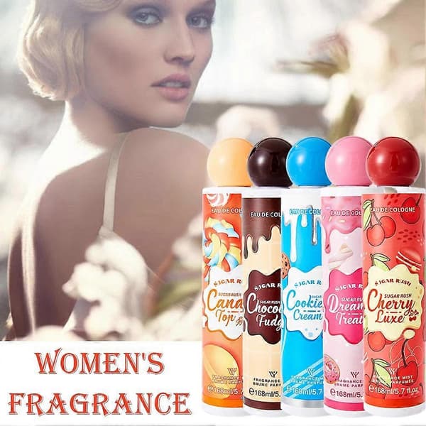 Sugar Rush Eau de Cologne 168ml Fruktig Blomsterduft Mist Søt For Kvinner[TT] CANDY TOP