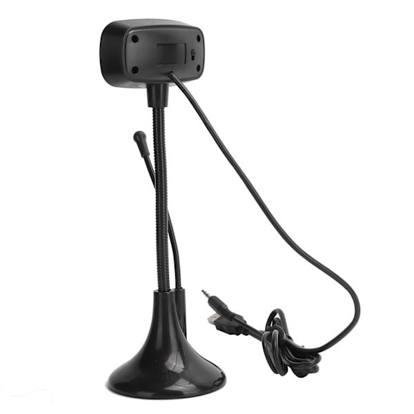 Datorkamera Video USB Webbkamera Drivrutinsfri 640 x 480 Pixlar med Extern Mikrofon