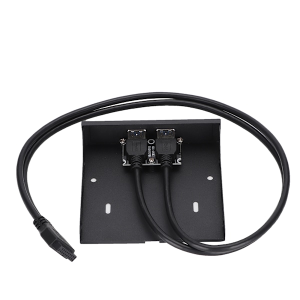 20-Pin Dubbel USB 3.0 HUB Floppy Bay Frontpanel Fäste Expansionsadapter